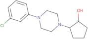2-[4-(3-Chlorophenyl)piperazin-1-yl]cyclopentan-1-ol