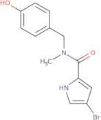 4-Bromo-N-[(4-hydroxyphenyl)methyl]-N-methyl-1H-pyrrole-2-carboxamide