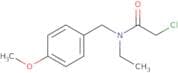 2-Chloro-N-ethyl-N-[(4-methoxyphenyl)methyl]acetamide