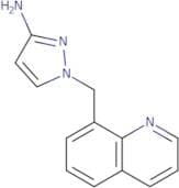 1-(Quinolin-8-ylmethyl)-1H-pyrazol-3-amine