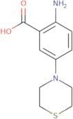 2-Amino-5-(thiomorpholin-4-yl)benzoic acid