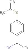 1-[4-(Propan-2-ylsulfanyl)phenyl]ethan-1-amine
