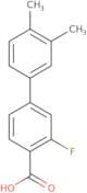 4-(3,4-Dimethylphenyl)-2-fluorobenzoic acid