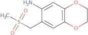 7-(Methanesulfonylmethyl)-2,3-dihydro-1,4-benzodioxin-6-amine