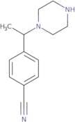4-[1-(Piperazin-1-yl)ethyl]benzonitrile