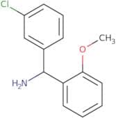 (3-Chlorophenyl)(2-methoxyphenyl)methanamine