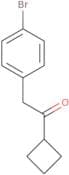 2-(4-Bromophenyl)-1-cyclobutylethan-1-one