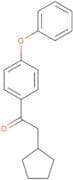 2-Cyclopentyl-1-(4-phenoxyphenyl)ethan-1-one