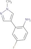 4-Fluoro-2-(1-methyl-1H-pyrazol-4-yl)aniline