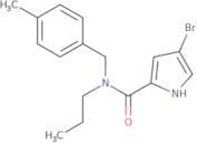 4-Bromo-N-[(4-methylphenyl)methyl]-N-propyl-1H-pyrrole-2-carboxamide