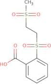 2-(2-Methanesulfonylethanesulfonyl)benzoic acid
