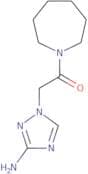 2-(3-Amino-1H-1,2,4-triazol-1-yl)-1-(azepan-1-yl)ethan-1-one