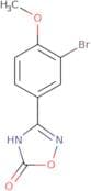 3-(3-Bromo-4-methoxyphenyl)-4,5-dihydro-1,2,4-oxadiazol-5-one