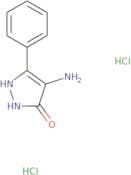 4-Amino-5-phenyl-2,3-dihydro-1H-pyrazol-3-one dihydrochloride