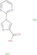 1-(Pyrimidin-2-yl)-1H-imidazole-4-carboxylic acid dihydrochloride