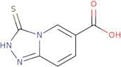 3-Sulfanyl-[1,2,4]triazolo[4,3-a]pyridine-6-carboxylic acid