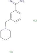 3-(Piperidin-1-ylmethyl)benzene-1-carboximidamide dihydrochloride