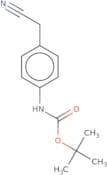 4-(N-BOC-Aminophenyl)acetonitrile