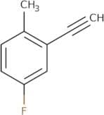 2-Ethynyl-4-fluoro-1-methylbenzene