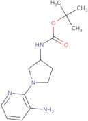 (R)-tert-Butyl 1-(3-aminopyridin-2-yl)pyrrolidin-3-ylcarbamate