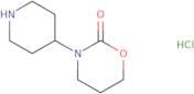 3-(Piperidin-4-yl)-1,3-oxazinan-2-one hydrochloride