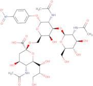 GlcNAc²(1-3)[Neu5Ac±(2-6)]GalNAc-±-pNP