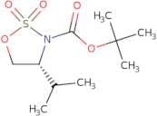 (4R)-2,2-Dioxido-4-isopropyl-1,2,3-oxathiazolidine, N-BOC protected
