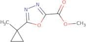 Methyl 5-(1-methylcyclopropyl)-1,3,4-oxadiazole-2-carboxylate