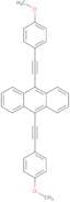 9,10-Bis[2-(4-methoxyphenyl)ethynyl]anthracene