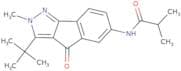 N-(3-(tert-butyl)-2-methyl-4-oxoindeno[3,2-c]pyrazol-6-yl)-2-methylpropanamide