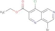 Ethyl 8-bromo-4-chloro-1,6-naphthyridine-3-carboxylate