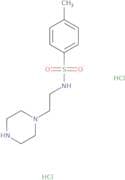 4-Methyl-N-[2-(piperazin-1-yl)ethyl]benzene-1-sulfonamide dihydrochloride