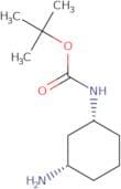 rac-tert-butyl N-[(1R,3S)-3-aminocyclohexyl]carbamate, cis