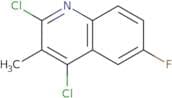2,4-Dichloro-6-fluoro-3-methylquinoline