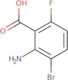 2-Amino-3-bromo-6-fluorobenzoic acid