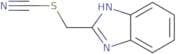 {[(1H-1,3-Benzodiazol-2-yl)methyl]sulfanyl}carbonitrile