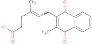 Trans-2-methyl-3-(5'-carboxy-3'-methyl-2'-pentenyl)-1,4-naphthoquinone