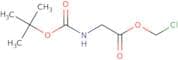 Chloromethyl 2-{[(tert-butoxy)carbonyl]amino}acetate