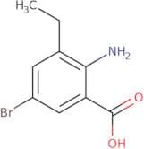 2-Amino-5-bromo-3-ethylbenzoic acid