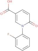 1-(2-Fluorophenyl)-6-oxo-1,6-dihydropyridine-3-carboxylic acid