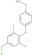 5-(Chloromethyl)-1,3-difluoro-2-(4-methoxyphenoxy)benzene
