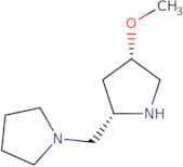 (2S,4S)-4-Methoxy-2-(pyrrolidin-1-ylmethyl)pyrrolidine