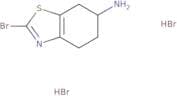 (6S)-2-Bromo-4,5,6,7-tetrahydro-1,3-benzothiazol-6-amine dihydrobromide