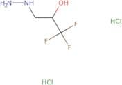 (2R)-1,1,1-Trifluoro-3-hydrazinylpropan-2-ol dihydrochloride