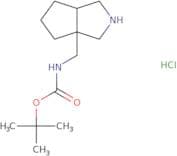 rac-tert-Butyl N-{[(3aR,6aR)-octahydrocyclopenta[C]pyrrol-3a-yl]methyl}carbamate hydrochloride