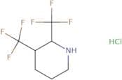 rac-(2R,3S)-2,3-Bis(trifluoromethyl)piperidine hydrochloride