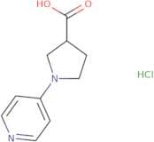1-(Pyridin-4-yl)pyrrolidine-3-carboxylic acid hydrochloride