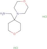 [4-(Morpholin-4-yl)oxan-4-yl]methanamine dihydrochloride