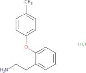2-[2-(4-Methylphenoxy)phenyl]ethan-1-amine hydrochloride