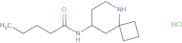 N-{5-Azaspiro[3.5]nonan-8-yl}pentanamide hydrochloride